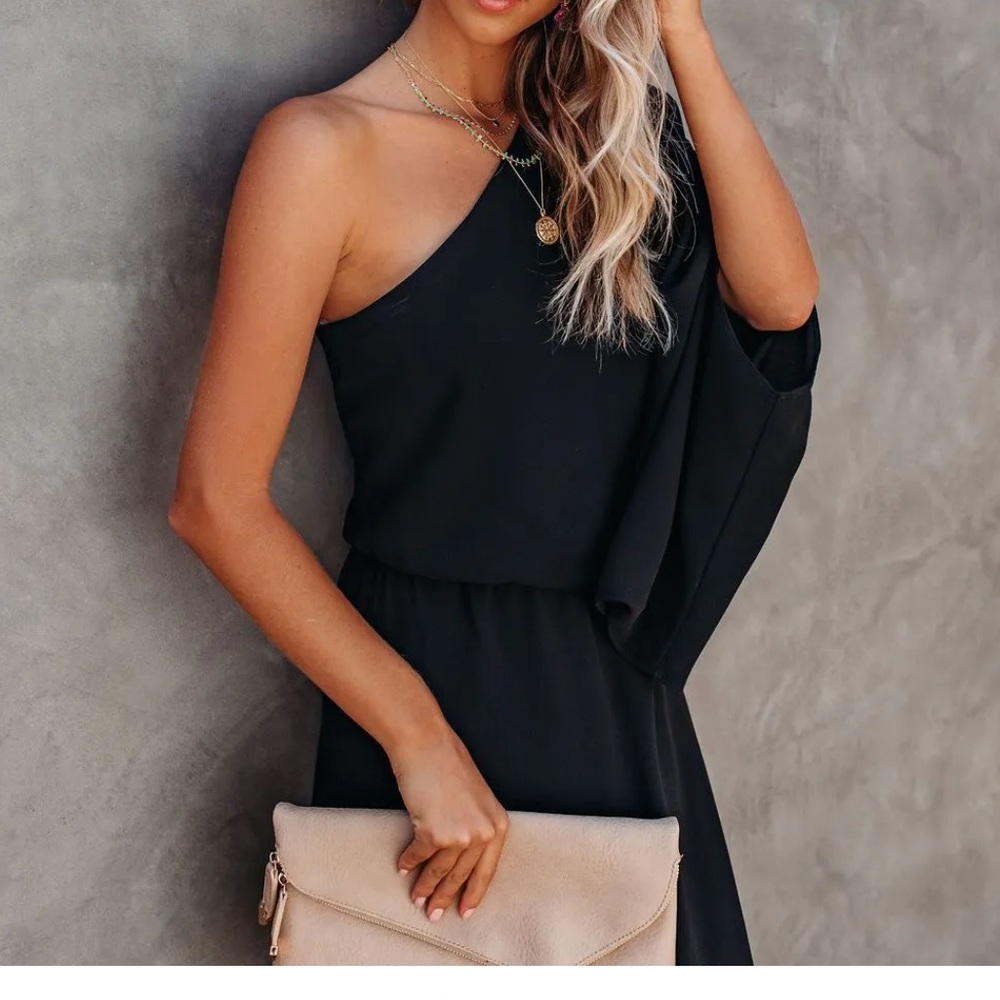 Stunning NAVY long VICI dress XS